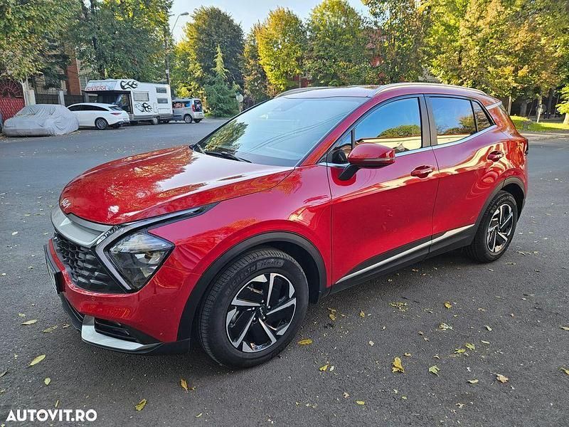 Rosu Utilizat 2022 Kia Sportage SUV | 30.400 EUR (Puțin scump) - Imagine 1/4