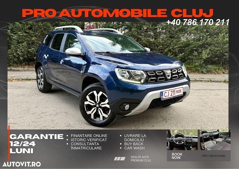 Second-hand Dacia Duster Prestige 101 CP (74 kW) 2020 Culoarealbastru SUV
