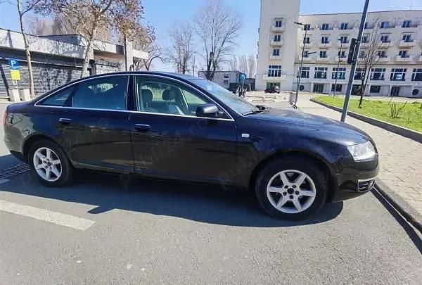 Negru Utilizat 2007 Audi A6 Berlinǎ | 4.000 EUR (Preț OK) - Imagine 1/4
