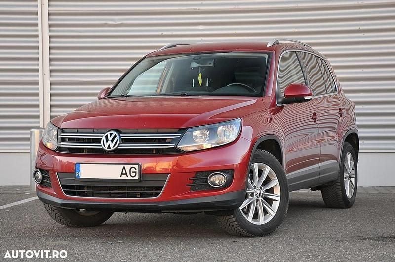 Rosu Utilizat 2012 VW Tiguan Sport SUV | 7.990 EUR (Preț bun) - Imagine 1/4