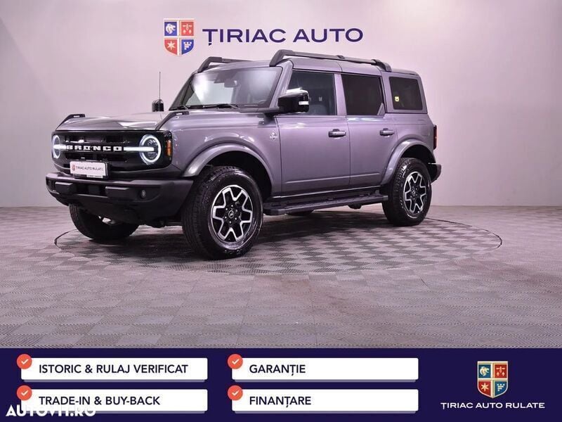 Gri Utilizat 2023 Ford Bronco SUV | 49.000 EUR - Imagine 1/4