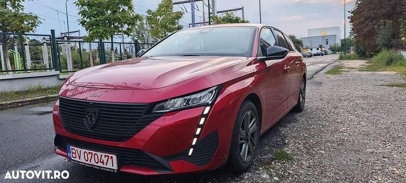 Culoarealb Utilizat 2022 Peugeot 308 Allure Break | 13.915 EUR - Imagine 1/4