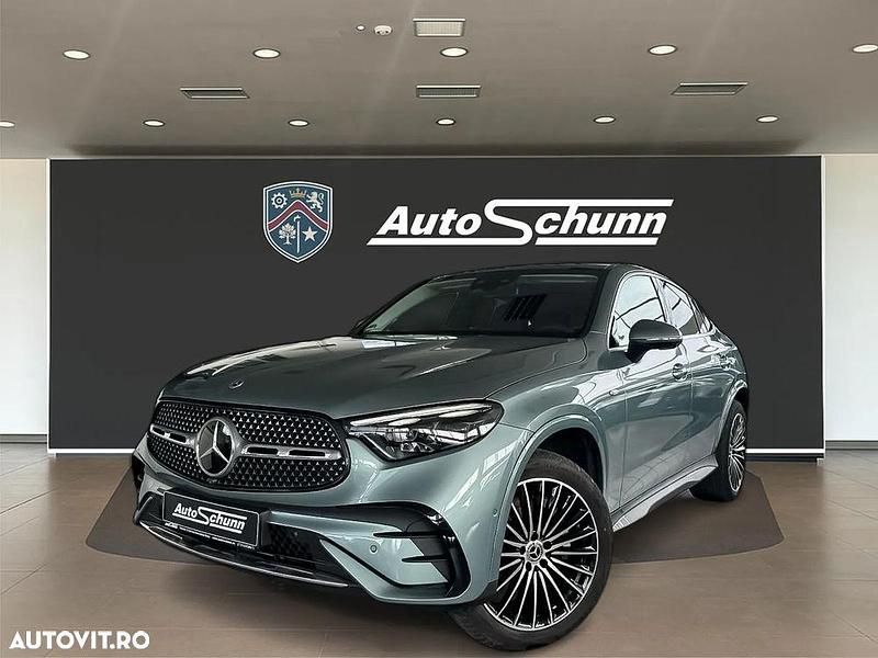 Second-hand Mercedes GLC300 AMG line 313 CP (230 kW) 2025 Culoareverde Coupe