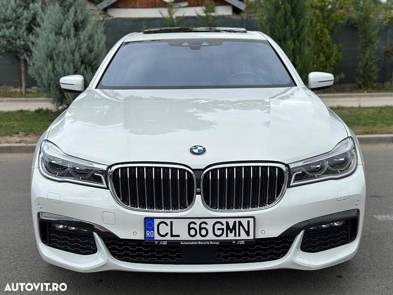 Alb Utilizat 2016 BMW 740 Berlinǎ | 26.999 EUR (Preț OK) - Imagine 1/4