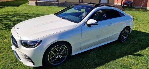 Second-hand Mercedes E200 197 CP (144 kW) 2021 Alb Coupe