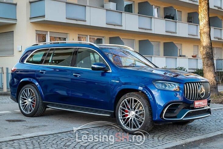 Albastru Utilizat 2021 Mercedes GLS63 AMG SUV | 121.189 EUR - Imagine 1/4