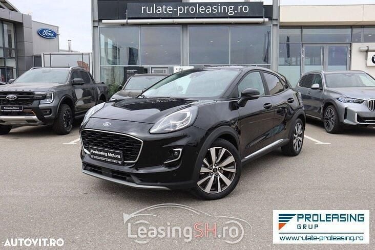 Negru Utilizat 2021 Ford Puma Gen-E SUV | 18.000 EUR - Imagine 1/4
