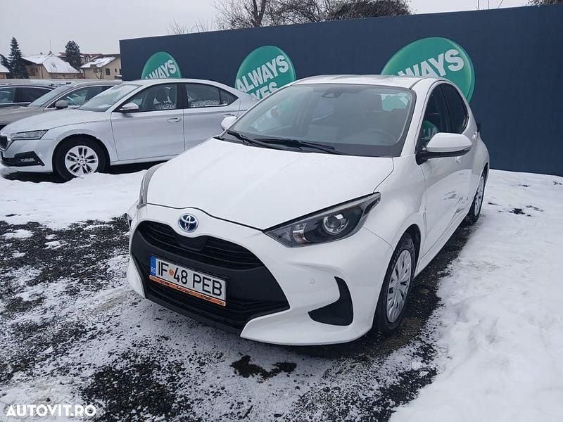 Culoarealb Second-hand 2021 Toyota Yaris Hybrid Hatchback | 12.300 EUR (Super Preț) - Imagine 1/4