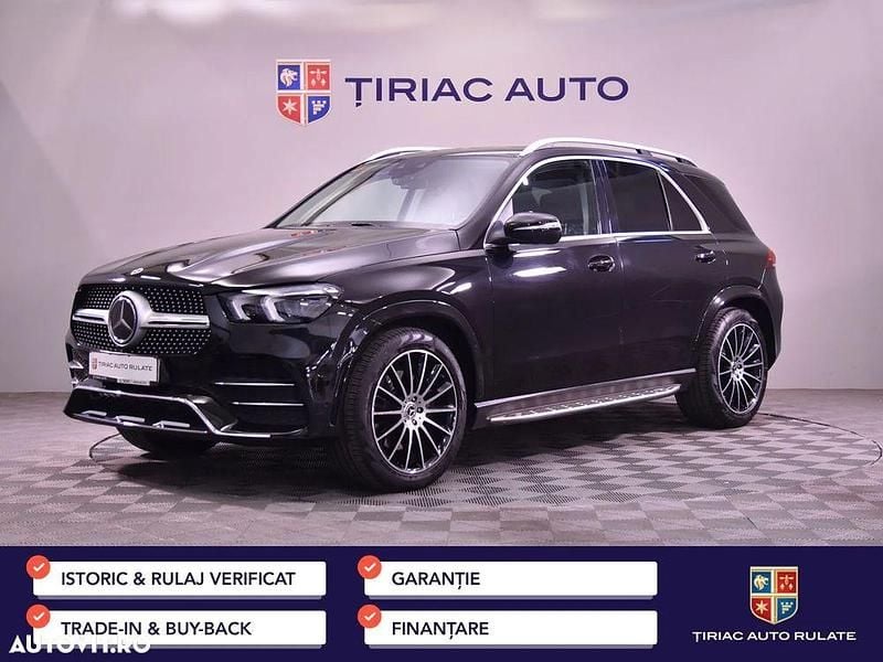 Culoarenegru Utilizat 2020 Mercedes GLE350 AMG line SUV | 53.360 EUR (Preț bun) - Imagine 1/4