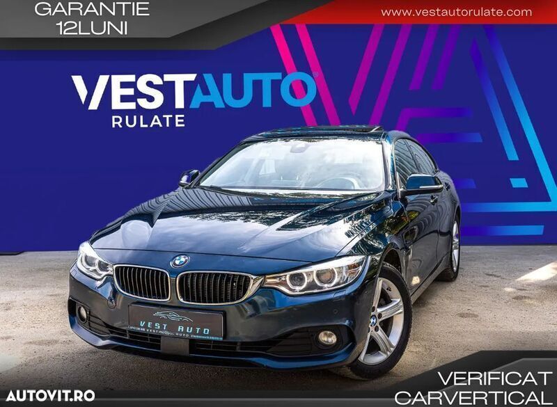 Albastru Utilizat 2015 BMW 430 Gran Coupé Luxury Line Coupe | 14.990 EUR - Imagine 1/4