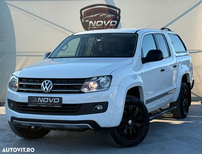 Alb Utilizat 2014 VW Amarok Dark Label Pickup | 17.489 EUR (Preț OK) - Imagine 1/4
