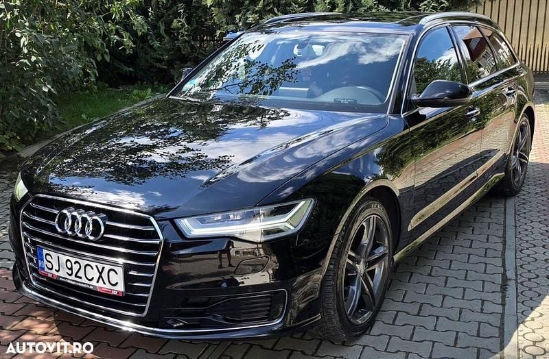 Culoarenegru Utilizat 2015 Audi A6 Break | 14.400 EUR (Puțin scump) - Imagine 1/4