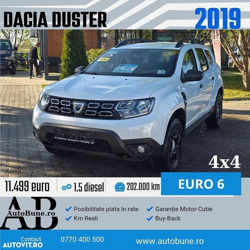 Culoarealb Utilizat 2019 Dacia Duster Comfort SUV | 11.499 EUR (Preț OK) - Imagine 1/4