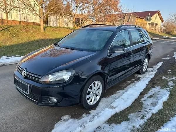 Negru Utilizat 2010 VW Golf Break | 3.850 EUR (Preț bun) - Imagine 1/4