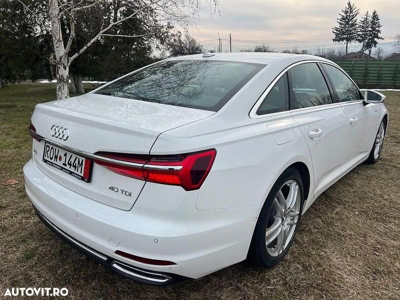 Second-hand Audi A6 S-Line 204 CP (150 kW) 2022 Culoarealb Berlinǎ