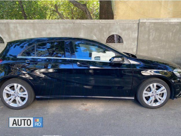 Negru Utilizat 2017 Mercedes A200 Hatchback | 17.000 EUR (Preț bun) - Imagine 1/3