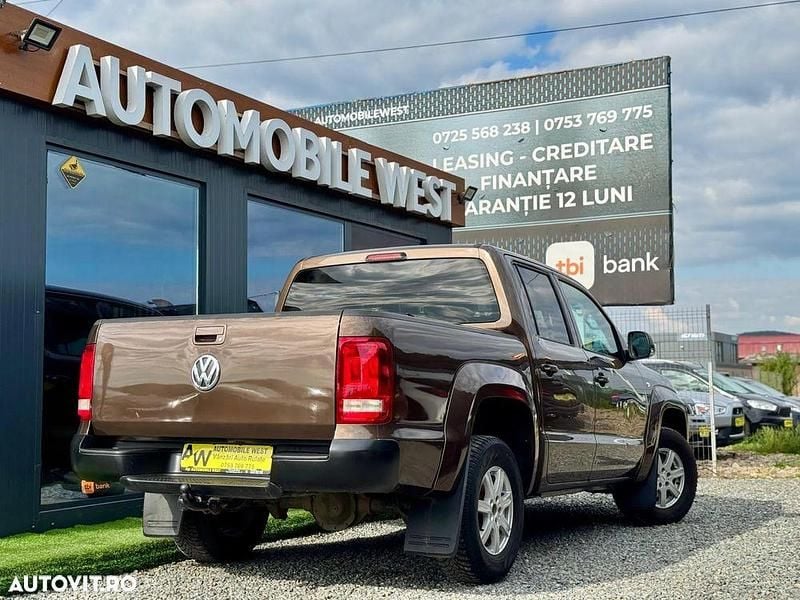 Second-hand VW Amarok 163 CP (119 kW) 2013 Culoaremaro Pickup