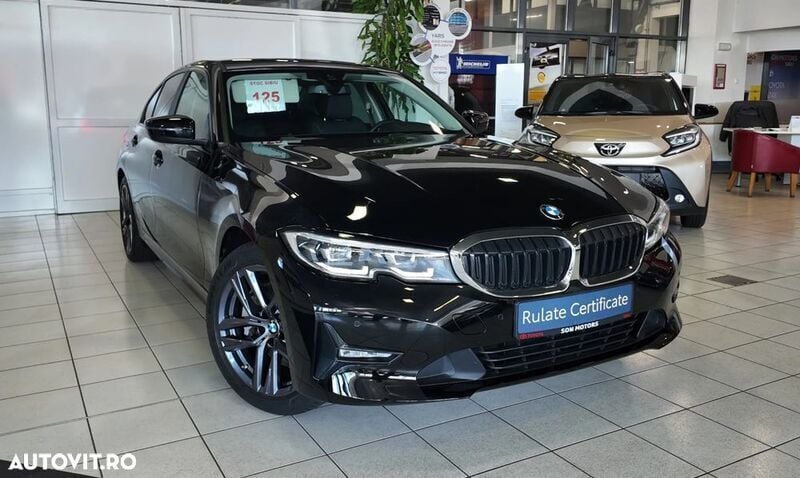 Negru Utilizat 2021 BMW 330e Sport Line Berlinǎ | 33.453 EUR (Preț bun) - Imagine 1/4