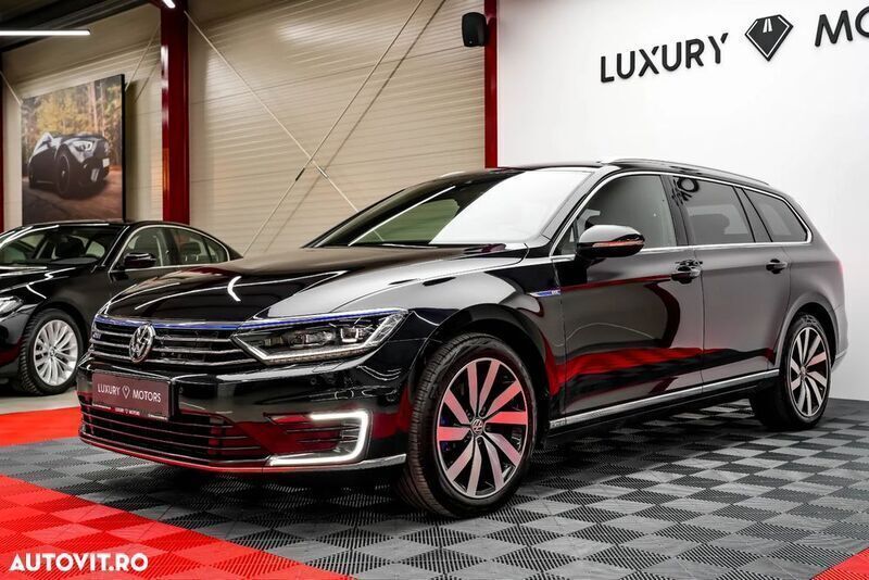 Negru Utilizat 2018 VW Passat GTE Break | 14.875 EUR - Imagine 1/4