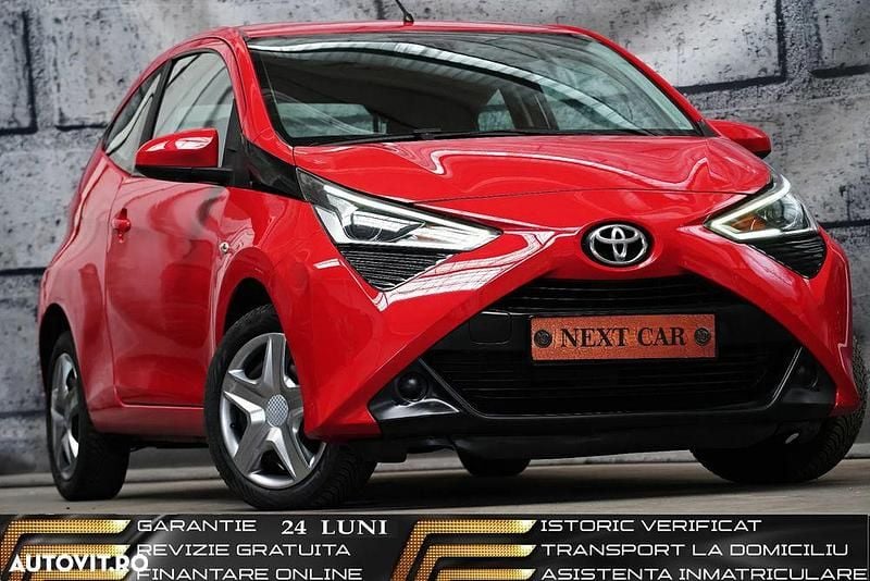 Culoarerosu Utilizat 2020 Toyota Aygo Hatchback | 9.999 EUR (Preț OK) - Imagine 1/4