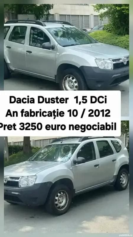 Utilizat 2012 Dacia Duster SUV | 3.250 EUR (Super Preț) - Imagine 1/4