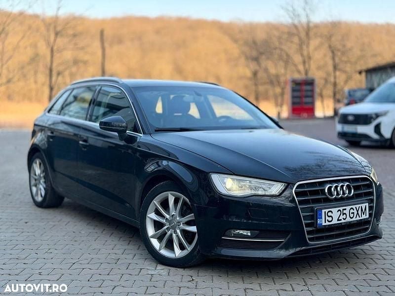 Culoarenegru Second-hand 2014 Audi A3 Ambition Break | 9.500 EUR (Puțin scump) - Imagine 1/4