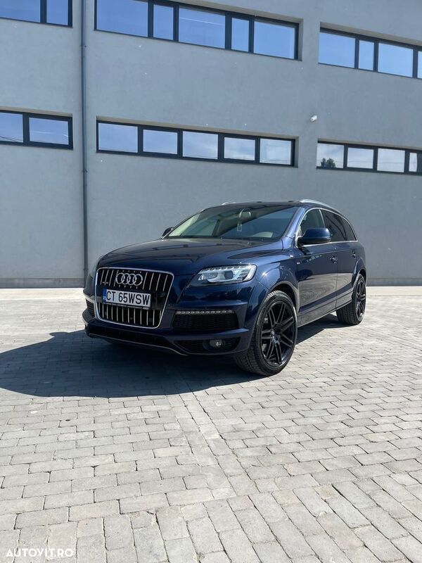 Albastru Utilizat 2012 Audi Q7 SUV | 18.900 EUR (Scump) - Imagine 1/4