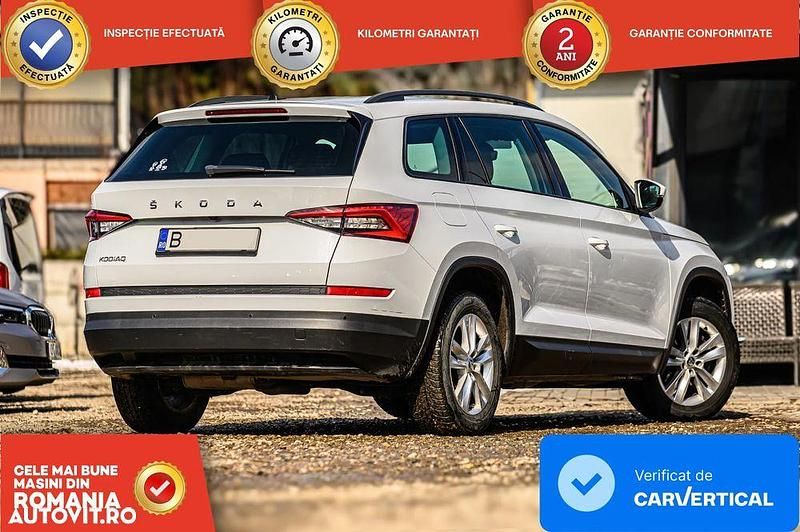Second-hand Skoda Kodiaq Tour 150 CP (110 kW) 2021 Culoarealb SUV