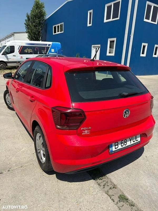 Rosu Utilizat 2018 VW Polo Trendline | 9.500 EUR (Preț OK) - Imagine 1/4