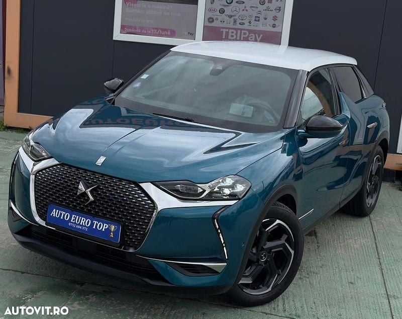 Albastru Utilizat 2019 DS Automobiles DS3 Crossback SUV | 14.999 EUR - Imagine 1/4