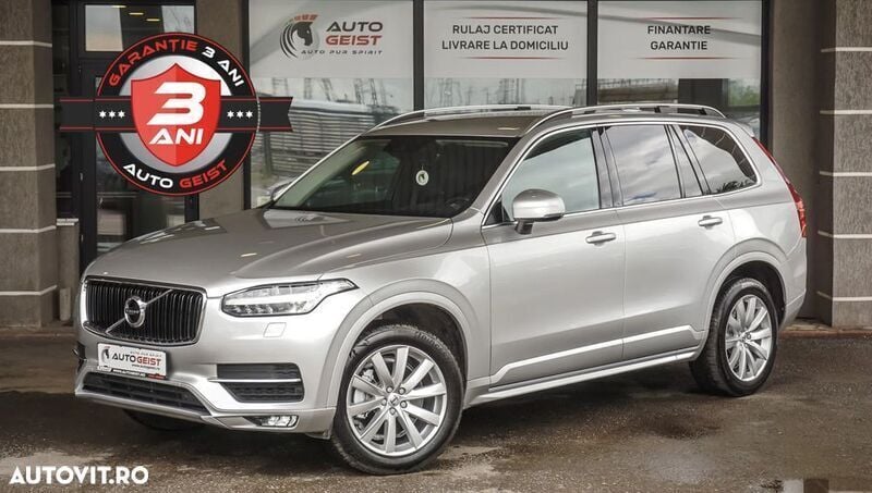 Gri Utilizat 2018 Volvo XC90 R-Design SUV | 26.990 EUR (Preț bun) - Imagine 1/4