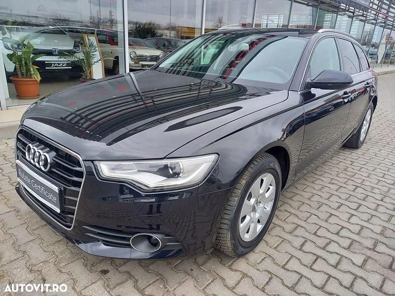 Culoarenegru Utilizat 2013 Audi A6 Break | 12.350 EUR (Preț OK) - Imagine 1/4