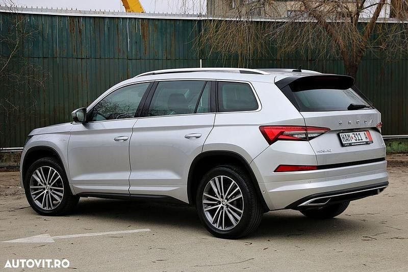 Second-hand Skoda Kodiaq LAURIN & KLEMENT 200 CP (147 kW) 2022 Culoareargint SUV