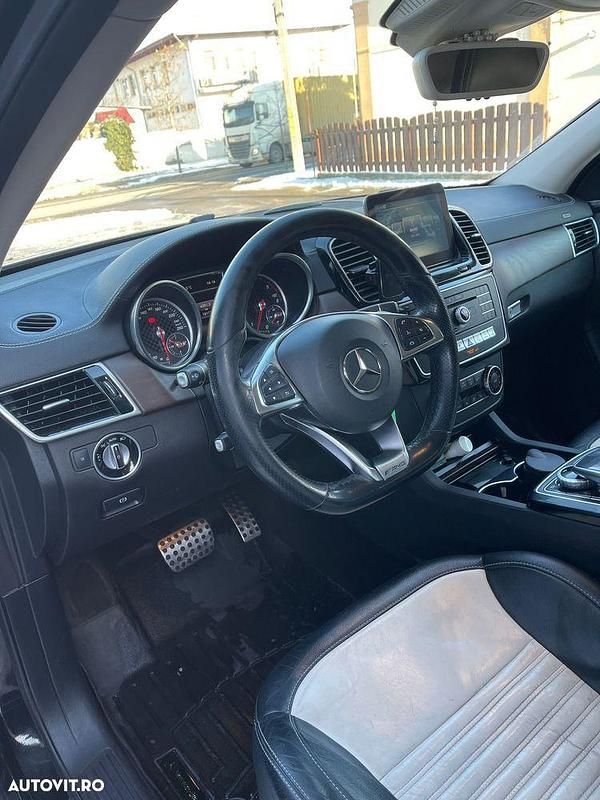 Second-hand Mercedes GLE350 AMG line 258 CP (189 kW) 2016 Culoarenegru Coupe