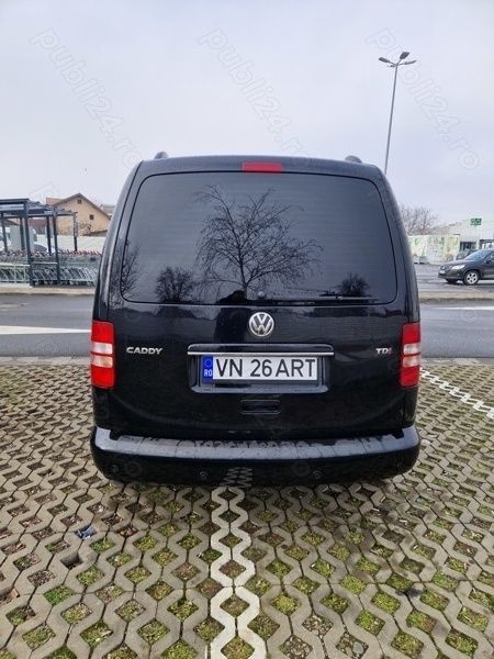 Second-hand VW Caddy 75 CP (55 kW) 2011 Negru Monovolum