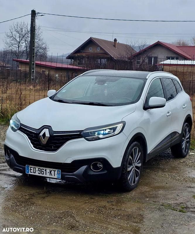 Second-hand Renault Kadjar Intens 130 CP (95 kW) 2016 Culoarealb SUV