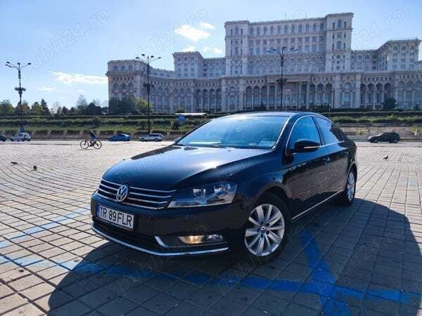 Negru Utilizat 2013 VW Passat Berlinǎ | 10.600 EUR (Scump) - Imagine 1/4