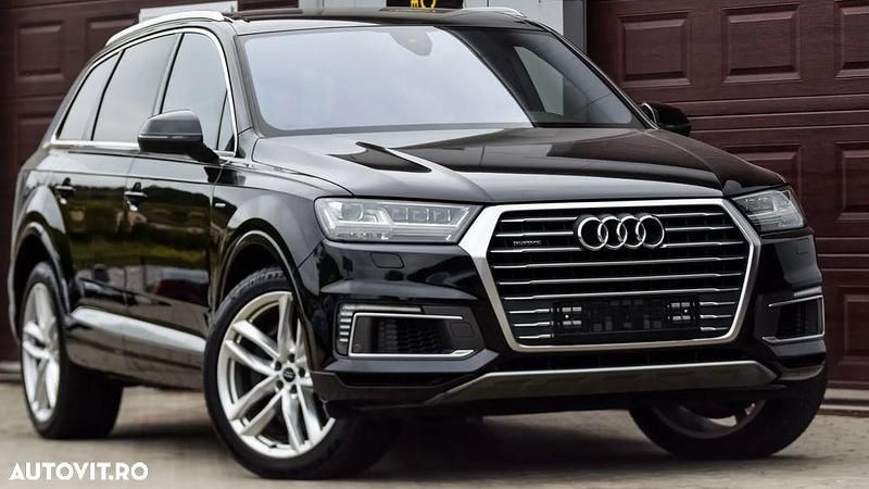 Culoarenegru Utilizat 2017 Audi Q7 S-Line SUV | 27.500 EUR (Preț bun) - Imagine 1/4