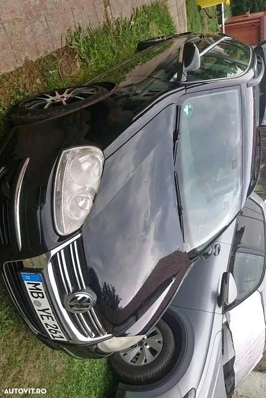 Negru Utilizat 2009 VW Golf VI Comfortline Break | 2.500 EUR (Preț bun) - Imagine 1/4
