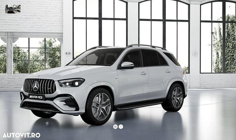 Nouă Mercedes GLE53 AMG AMG 435 CP (319 kW) 2025 Culoarealb SUV