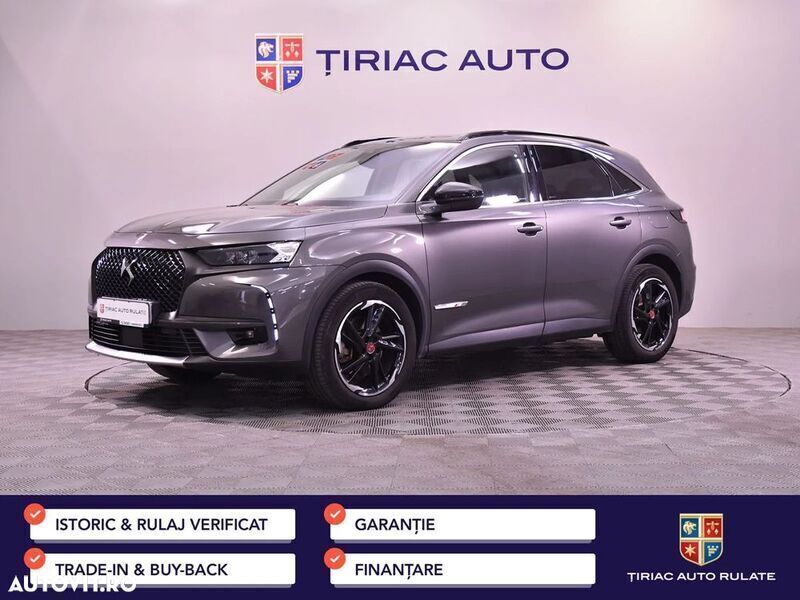 Gri Utilizat 2021 DS Automobiles DS7 Crossback SUV | 22.500 EUR (Super Preț) - Imagine 1/4