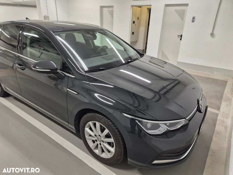 Gri Utilizat 2021 VW Golf VIII Style Hatchback | 17.900 EUR (Super Preț) - Imagine 1/4