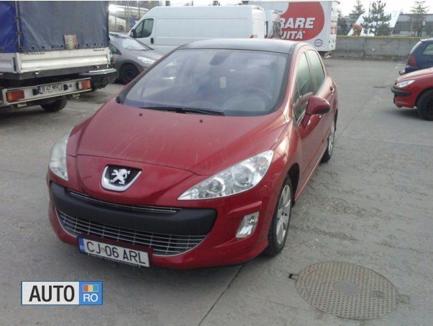 Second-hand Peugeot 308 110 CP (80 kW) 2007 Rosu Hatchback
