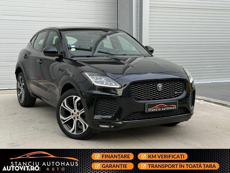 Culoarenegru Utilizat 2018 Jaguar E-Pace R-Dynamic SUV | 17.990 EUR (Puțin scump) - Imagine 1/4