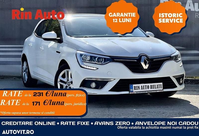 Culoarealb Utilizat 2019 Renault Mégane IV Zen Hatchback | 9.990 EUR (Preț OK) - Imagine 1/4