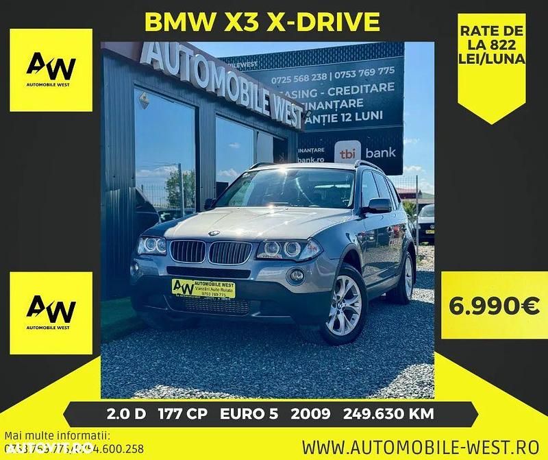 Culoareargint Utilizat 2009 BMW X3 Lifestyle SUV | 6.990 EUR (Puțin scump) - Imagine 1/4
