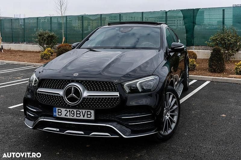Second-hand Mercedes GLE350 AMG line 319 CP (234 kW) 2020 Culoarenegru Coupe