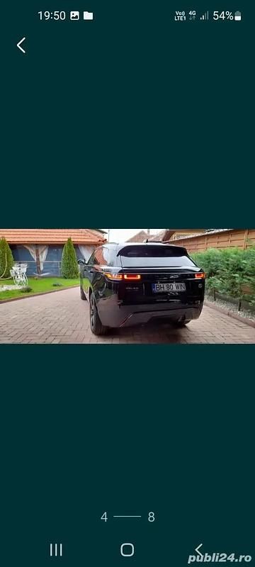 Second-hand Land Rover Range Rover Velar 189 CP (139 kW) 2019 SUV