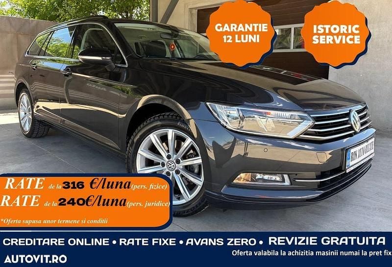 Gri Utilizat 2019 VW Passat Comfortline Break | 13.990 EUR (Preț bun) - Imagine 1/4