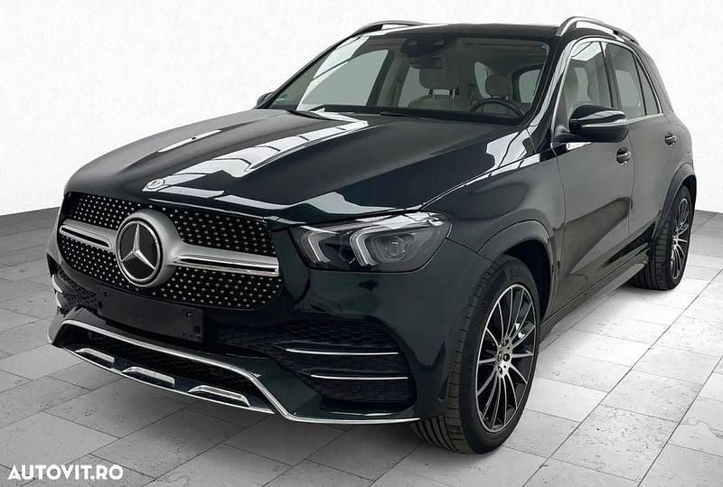 Culoarenegru Utilizat 2022 Mercedes GLE350 AMG line SUV | 53.500 EUR (Preț bun) - Imagine 1/4